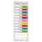 Teacher Created Resources Confetti 14 Pocket Daily Schedule Pocket Chart